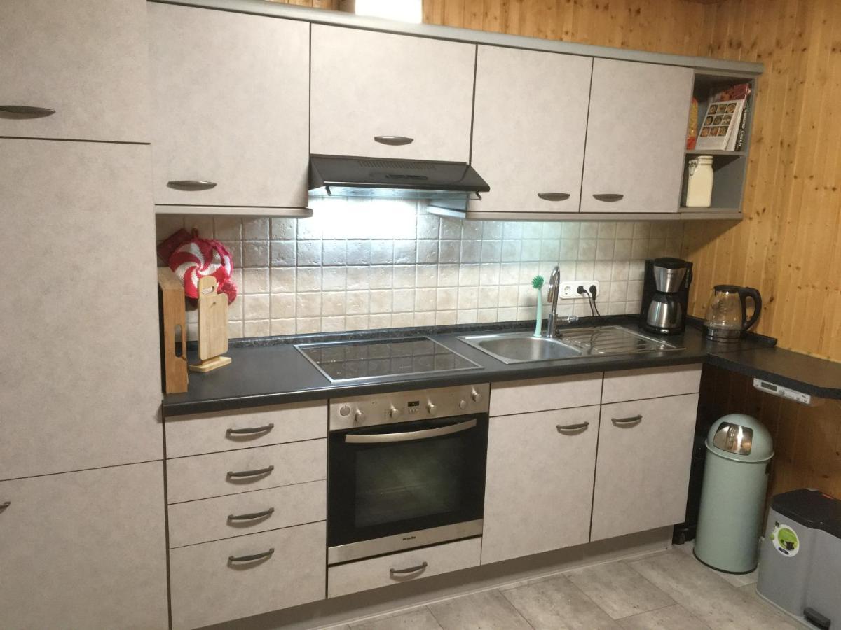 Kranich-Holzferienhaus 'Kleine Auszeit' Rehden Exterior foto
